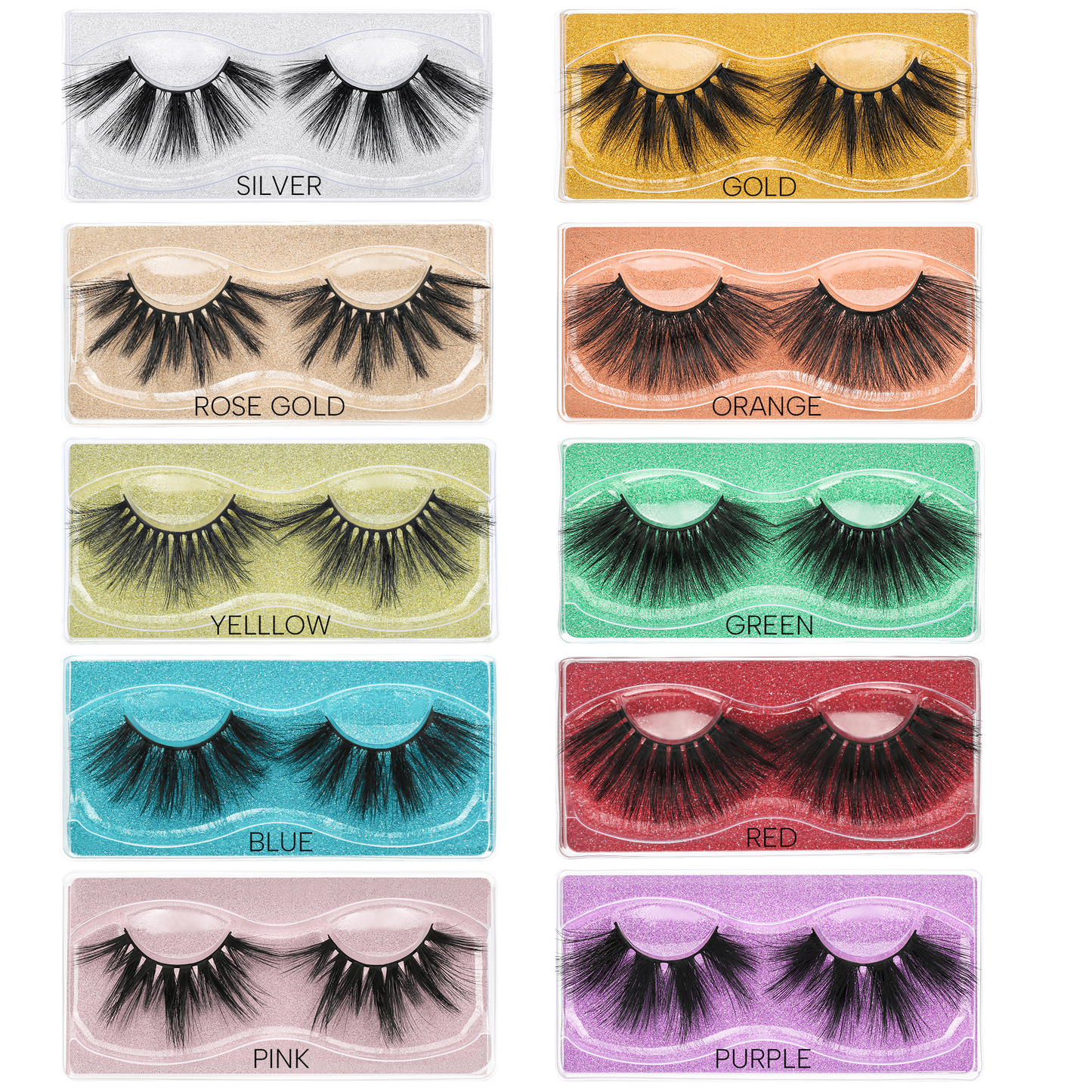 25MM DRAM LASH-10 STYLES