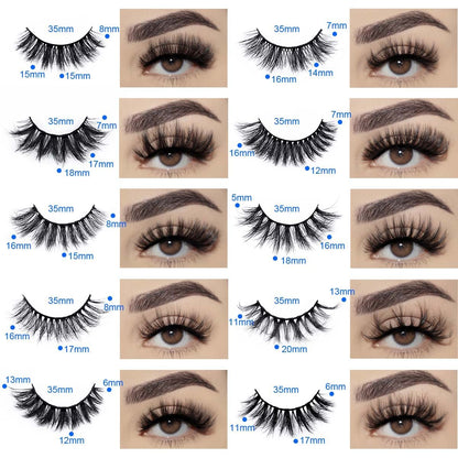 5D FLUFFY LASH-10 STYLES