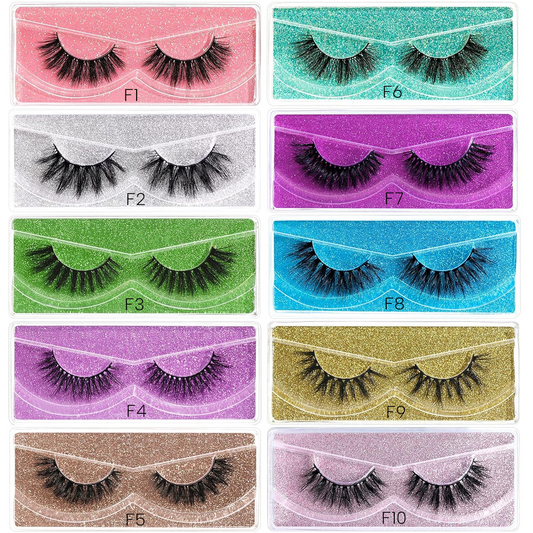 5D FLUFFY LASH-10 STYLES