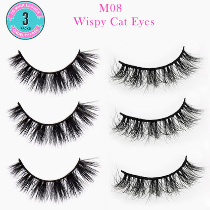 M08  Wispy Cat Eyes-3D PACKS